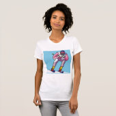 Downhill skiën Vrouwen T-shirt (Voorkant volledig)