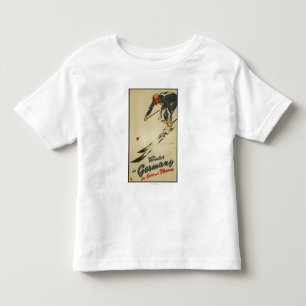 Downhill Skier - Sportbeoefening en Plezier Kinder Shirts