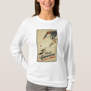 Downhill Skier - Sportbeoefening en Plezier T-shirt