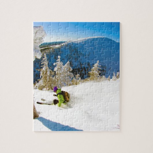 Downhill Skiing, Pyhätunturi Legpuzzel (Verticaal)