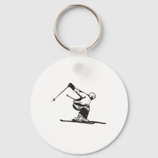 Downhill Skiing Skier  Sleutelhanger