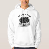 Downhill Snowboarding Hoodie (Voorkant)
