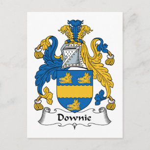 Downie Family Crest Briefkaart