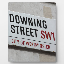 Downing Street Sign Fotoplaat