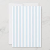 Downloadable Blue Striped Over or Under Card Kaart (Achterkant)