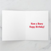 Downloadbare Beer Verjaardag Kaart (Binnen)