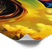 Downloadbare digitale Art Print | Rainbow Unicorn (Hoek)