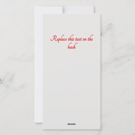 Downloadbare line art valentijn chique aangepaste feestdagenkaart (Achterkant)