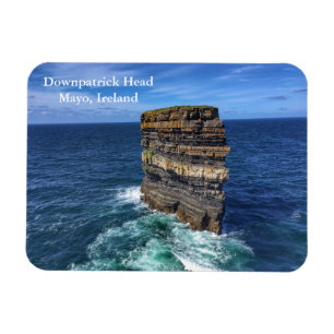 Downpatrick Head Mayo, Ierland Magnet Magneet