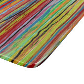 Downpour Deco glazen snijplank (Hoek)