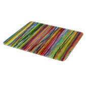 Downpour Deco glazen snijplank (Hoek)