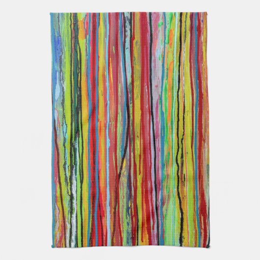Downpour keukenhanddoek (Verticaal)