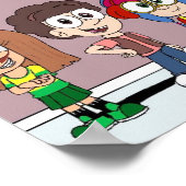 Downroot gegoten poster (Hoek)