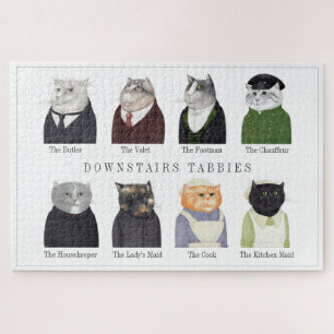 DOWNSTAIRS TABBIES 20x30 Puzzle en français est :