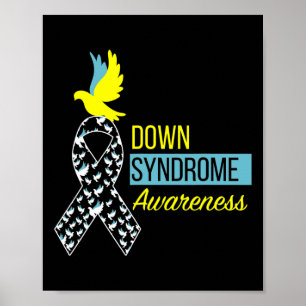 Downsyndroom Bewustzijn - Schattigee waardering DN Poster