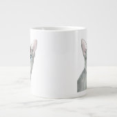 Downton Cat | Bejeweld Extra Grote Beker (Voorkant)