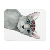 Downton Cat | Bejeweld Magneet (Horizontaal)