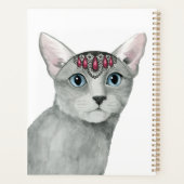Downton Cat | Bejeweld Planner (Achterkant)