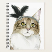 Downton Cat | Orné De Plumes (Devant)