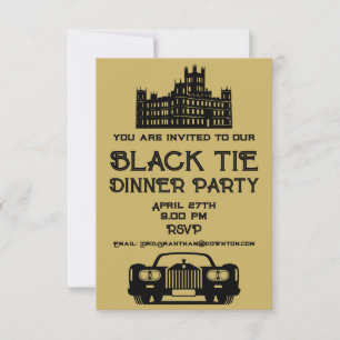 Downton Theme Dinner Party