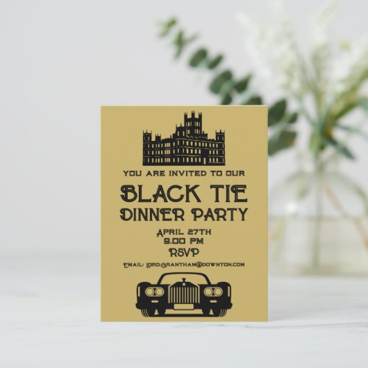 Downton Theme Dinner Party (Staand voorkant)