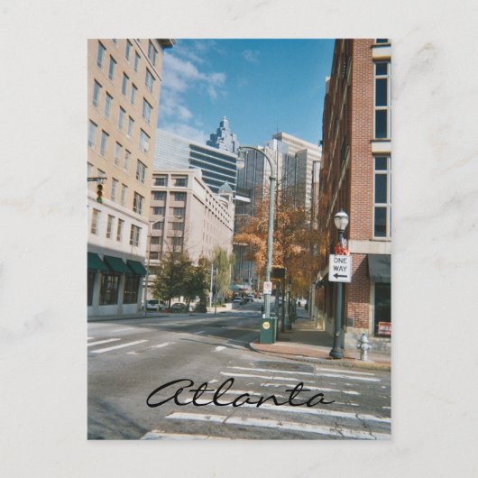 Downtown Atlanta Briefkaart (Voorkant)