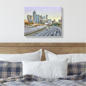 Downtown Atlanta Canvas Afdruk (Insitu (Slaapkamer))