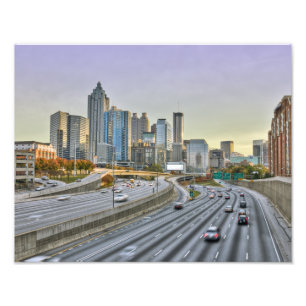 Downtown Atlanta Foto Afdruk