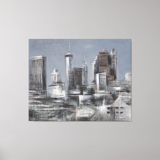 Downtown Atlanta, Georgia - Vinyl Fotobehang Canvas Afdruk (Voorkant)