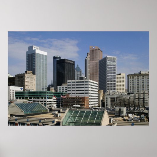 Downtown Atlanta Poster (Voorkant)