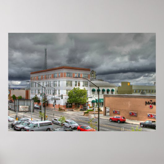 Downtown Bakersfield Poster (Voorkant)