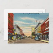 Downtown, Bradenton, Florida Briefkaart (Voorkant / Achterkant)