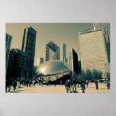Downtown Chicago Poster (Voorkant)