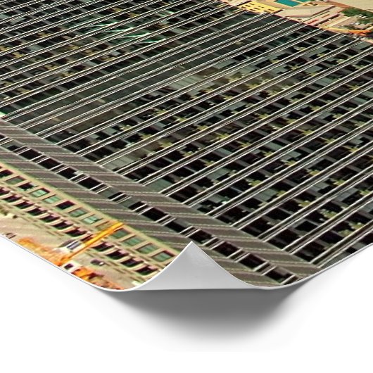 Downtown Chicago skyline Poster (Hoek)