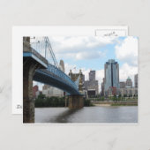Downtown Cincinnati Briefkaart (Voorkant / Achterkant)