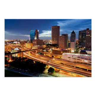 Downtown City Perfect Poster