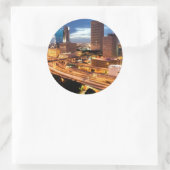 Downtown City Ronde Sticker (Tas)