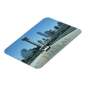 Downtown Dallas Texas Souvenir Magnet Magneet (Linkerzijde)