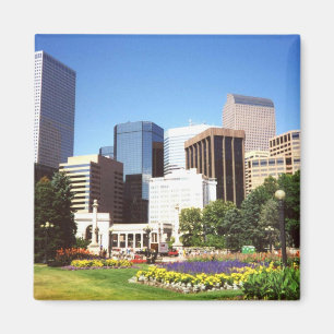 Downtown Denver Souvenir Magnet Magneet