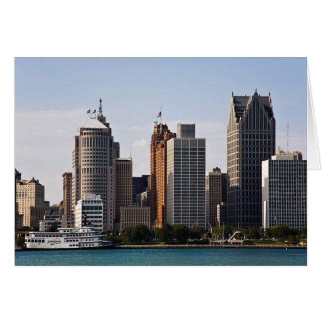 Downtown Detroit (Voorkant Horizontaal)