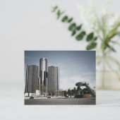 Downtown Detroit Briefkaart (Staand voorkant)