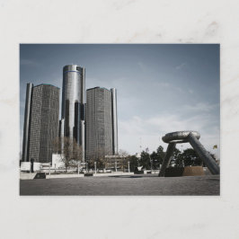 Downtown Detroit Briefkaart