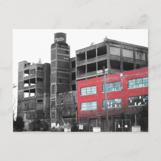 Downtown Detroit Briefkaart (Voorkant)