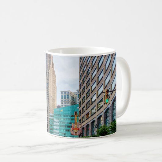 Downtown Detroit Koffiemok (Voorkant rechts)
