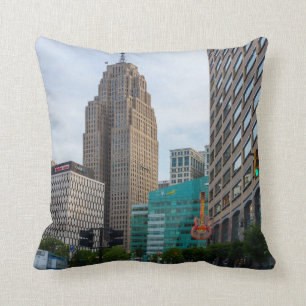 Downtown Detroit Kussen