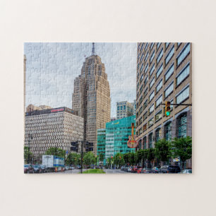 Downtown Detroit Legpuzzel