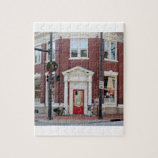 Downtown Fredericksburg Storefront Legpuzzel (Verticaal)