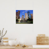Downtown Houston, Texas Poster (Keuken)