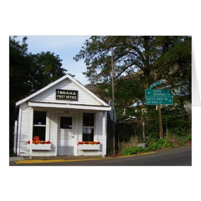 Downtown Imnaha (Voorkant Horizontaal)