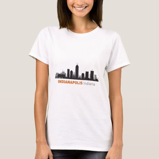 Downtown Indianapolis T-shirt (Voorkant)